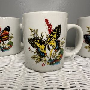 Vintage Butterfly Mug